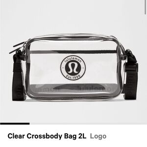 Lululemon Clear Crossbody Bag